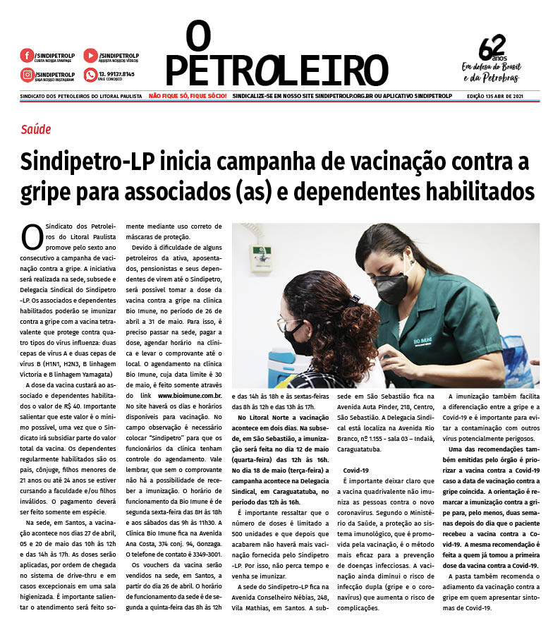 Jornal O Petroleiro n° 135