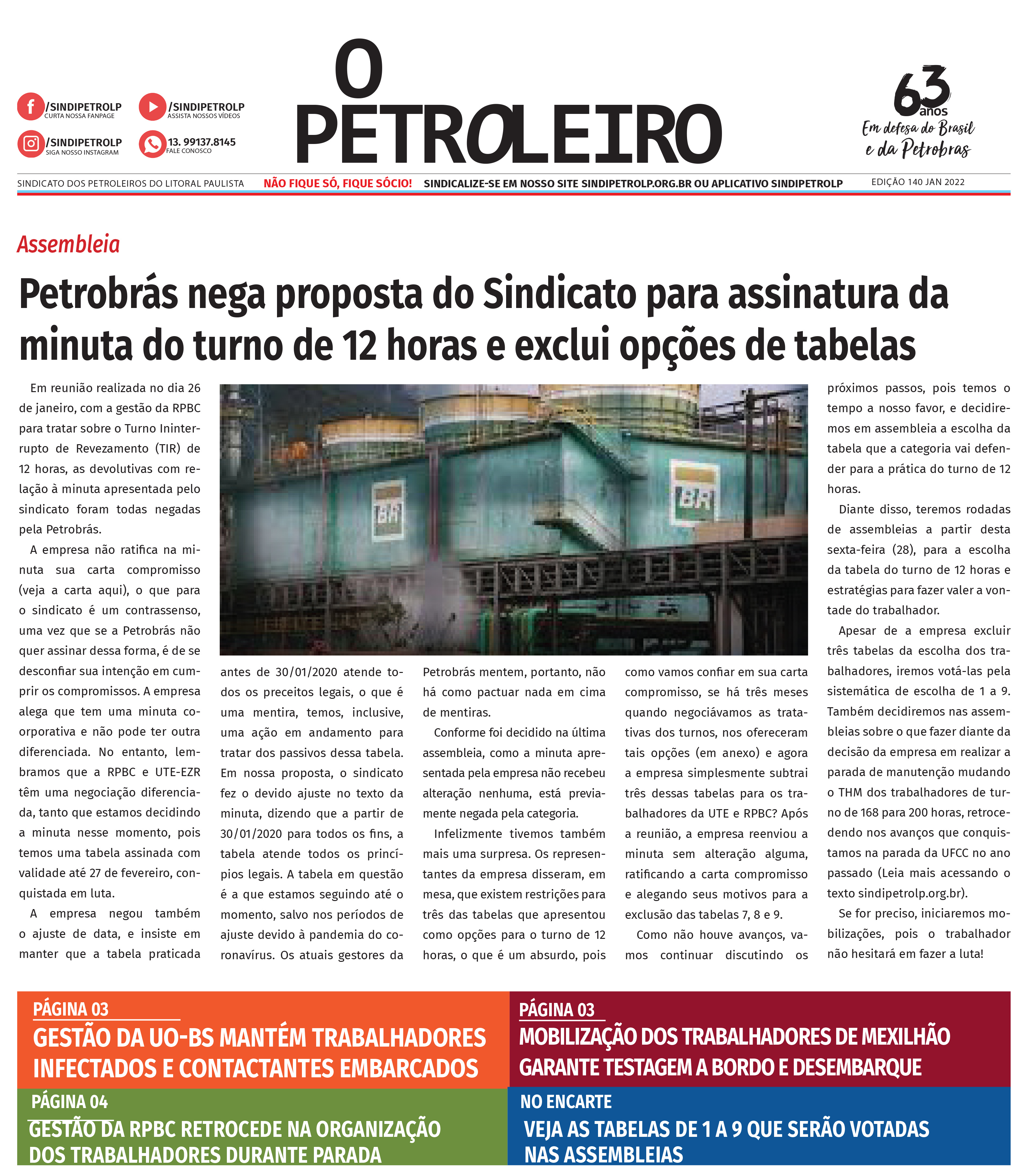 Jornal O Petroleiro n° 140