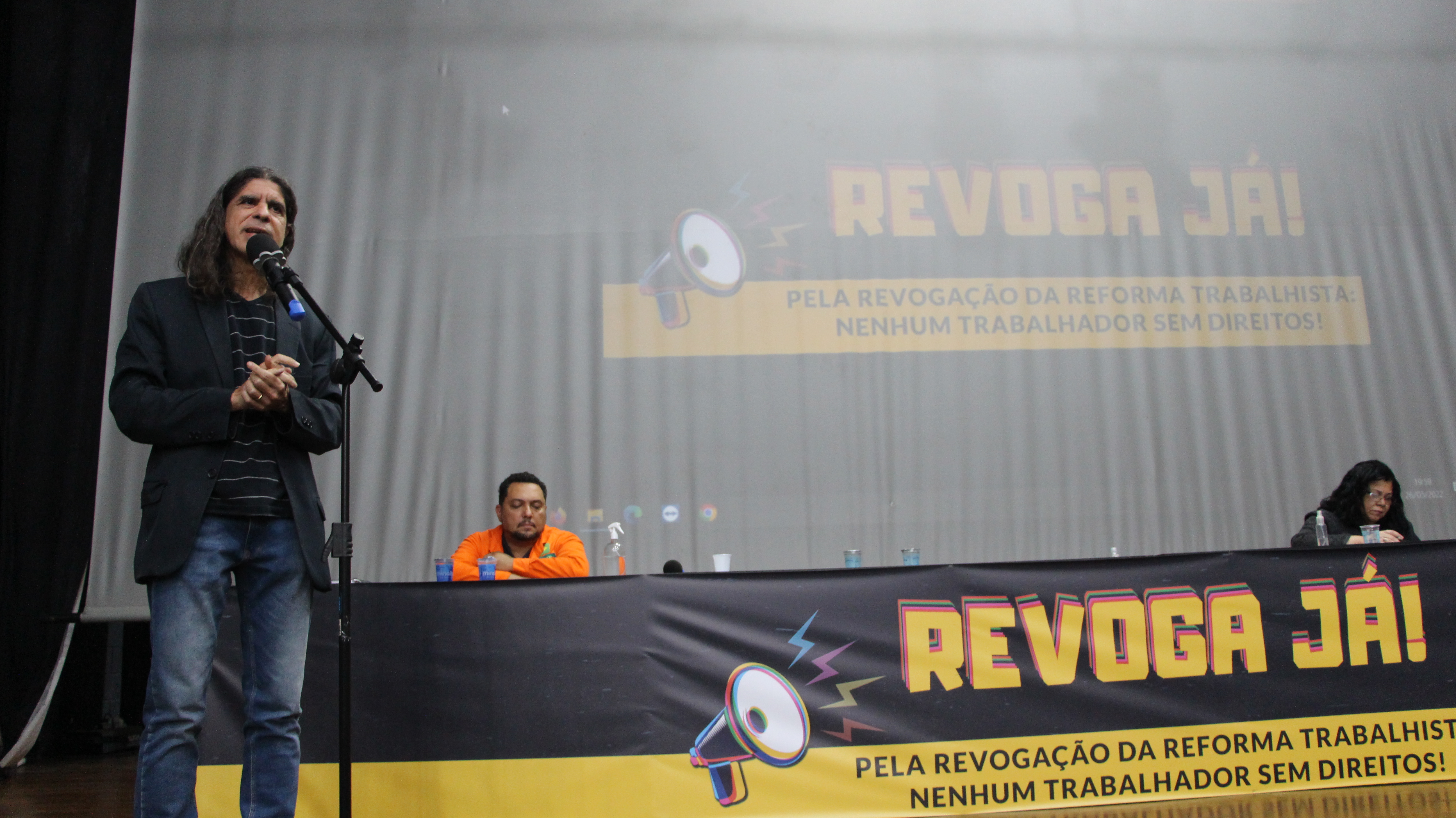 Sindipetro-LP é palco do evento “Baixada Santista na Campanha Pela Revogação da Reforma Trabalhista!”