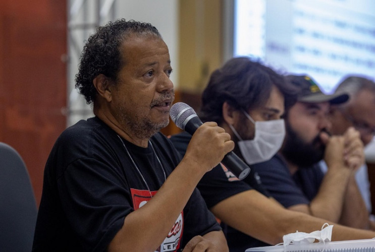 Sindipetro-LP e FNP prestam solidariedade classista ao dirigente sindical Luiz Carlos Prates, o Mancha,