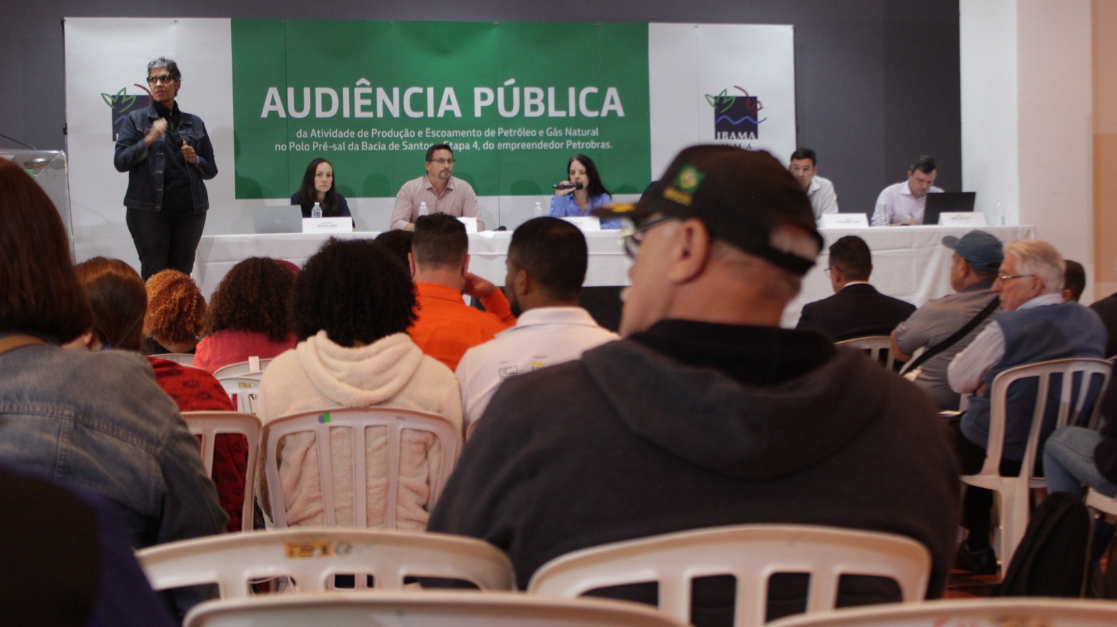 Sindipetro-LP participa de Audiência Pública para instalação de 13 plataformas na Bacia de Santos 