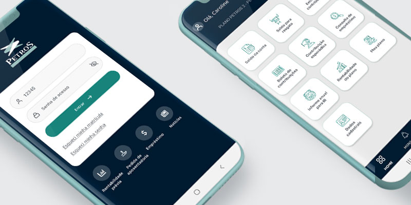 Aplicativo da Petros agora tem nova funcionalidade que permite solicitar aposentadoria pelo celular