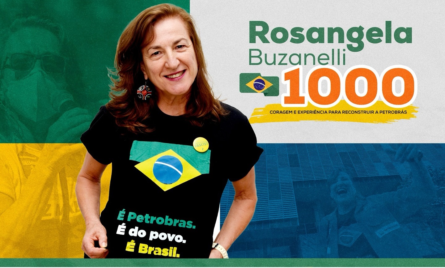 Eleies CA Petrobrs: Sindipetro-Lp apoia, mais uma vez, candidatura de Rosangela Buzanelli para a vaga