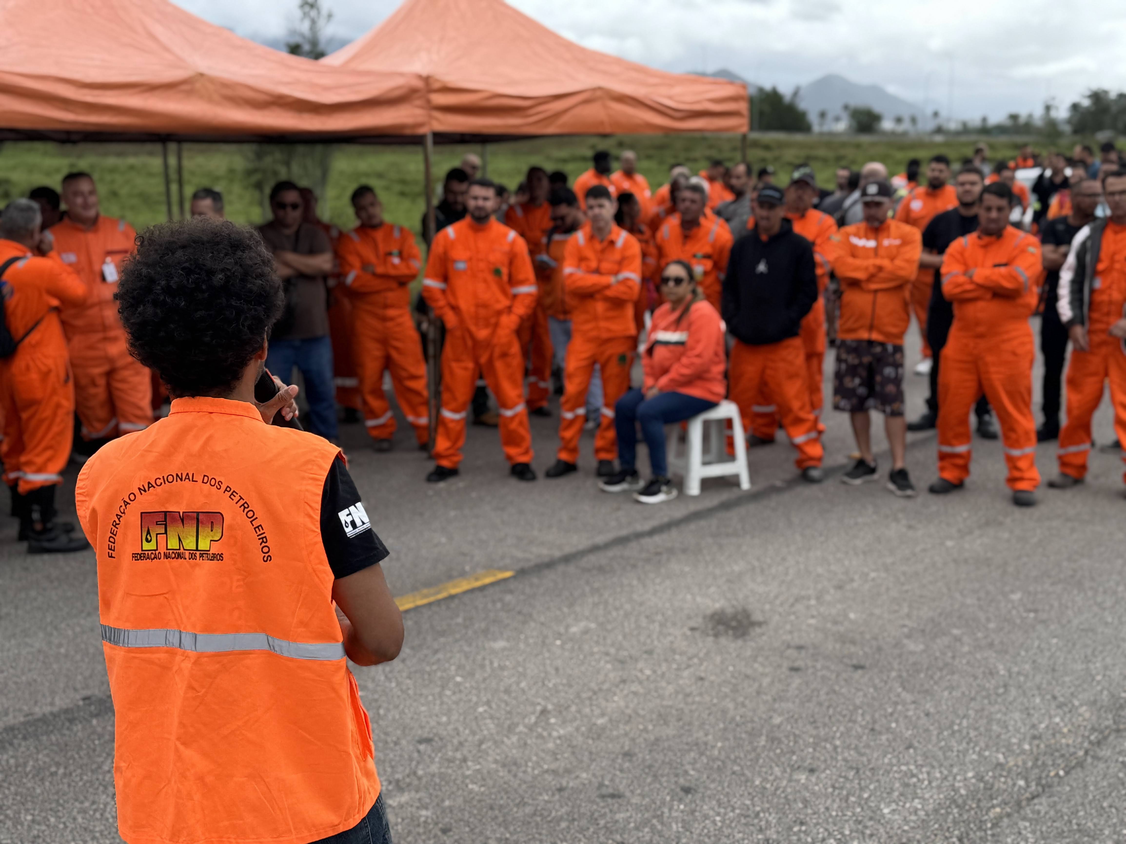 Petroleiras e petroleiros da UTGCA reafirmam unidade em defesa do ACT e da segurança no sistema Petrobrás