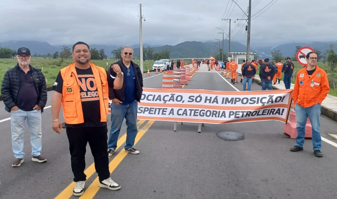 Semana de mobilizao e articulao sindical marca a agenda da diretoria do Sindipetro Litoral Paulista