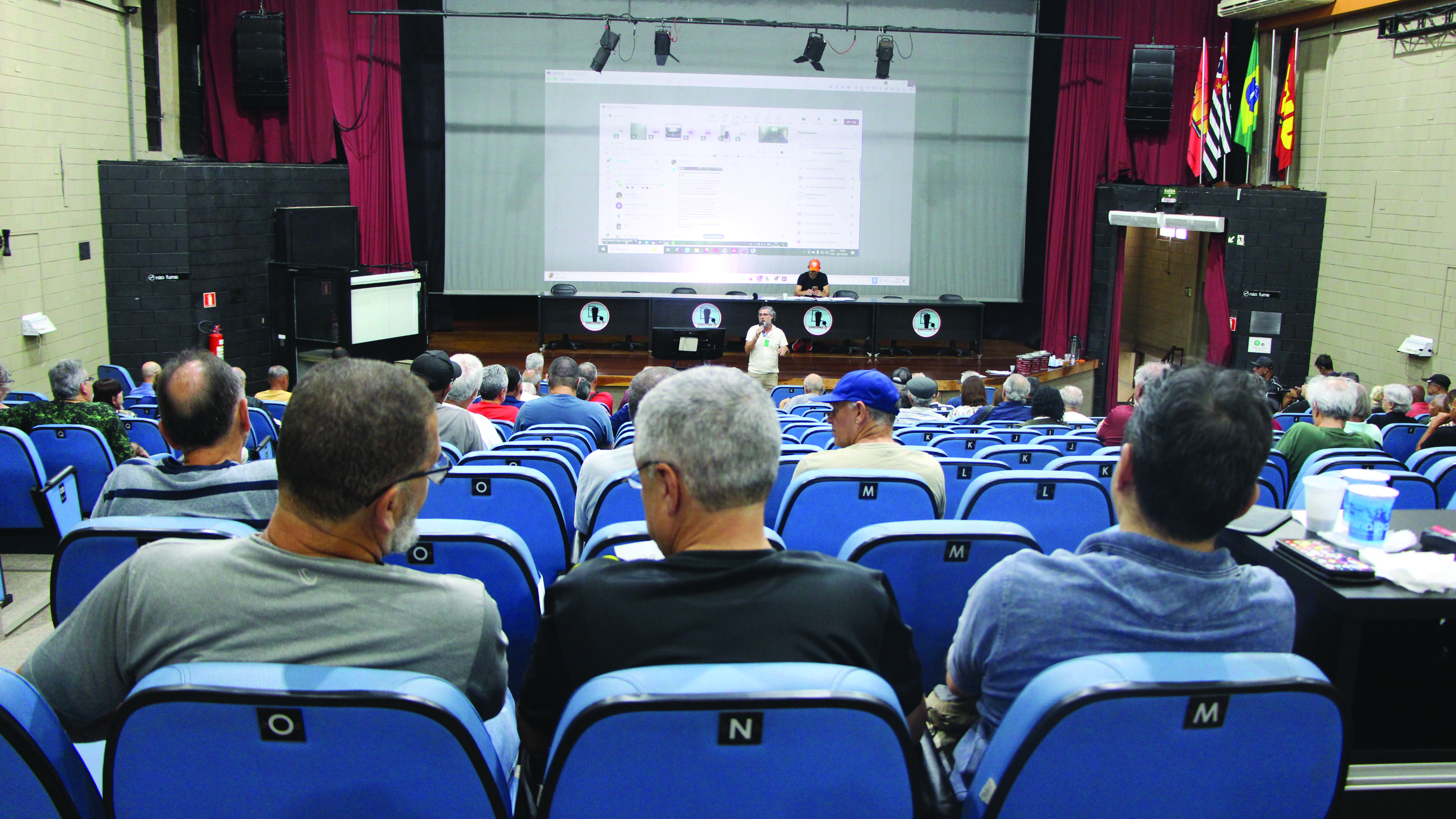 Reunio mensal de aposentados e pensionistas ter reinaugurao da sala Vasco Oscar Nunes