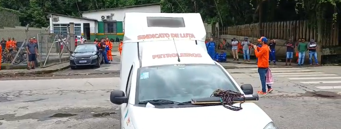 Paralisação no Terminal de Pilões, em Cubatão, reforça insatisfação da categoria com mesa de negociações