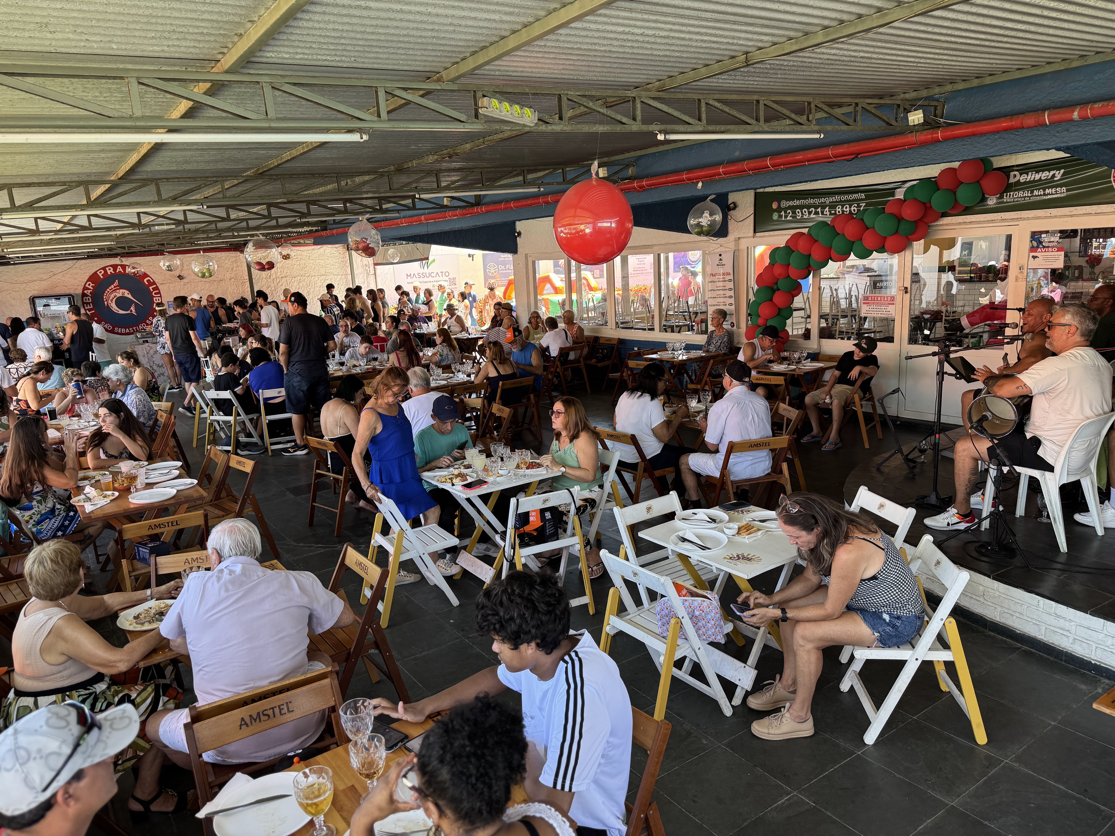 Confraterniza��o re�ne associados do Litoral Norte em um domingo de celebra��o e integra��o em SS