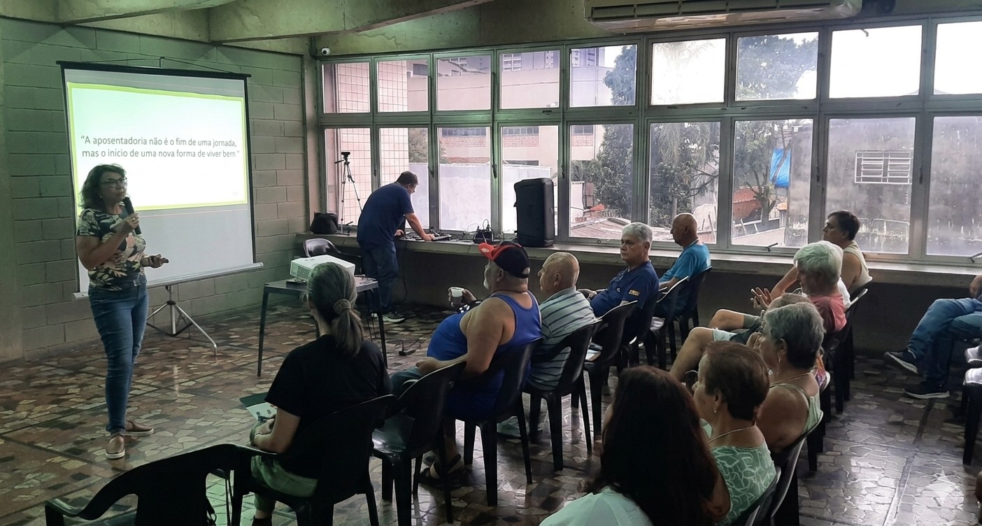 Projeto Bem Viver prepara aposentados (as) e pensionistas para uma nova fase da vida com sa�de e acolhimento