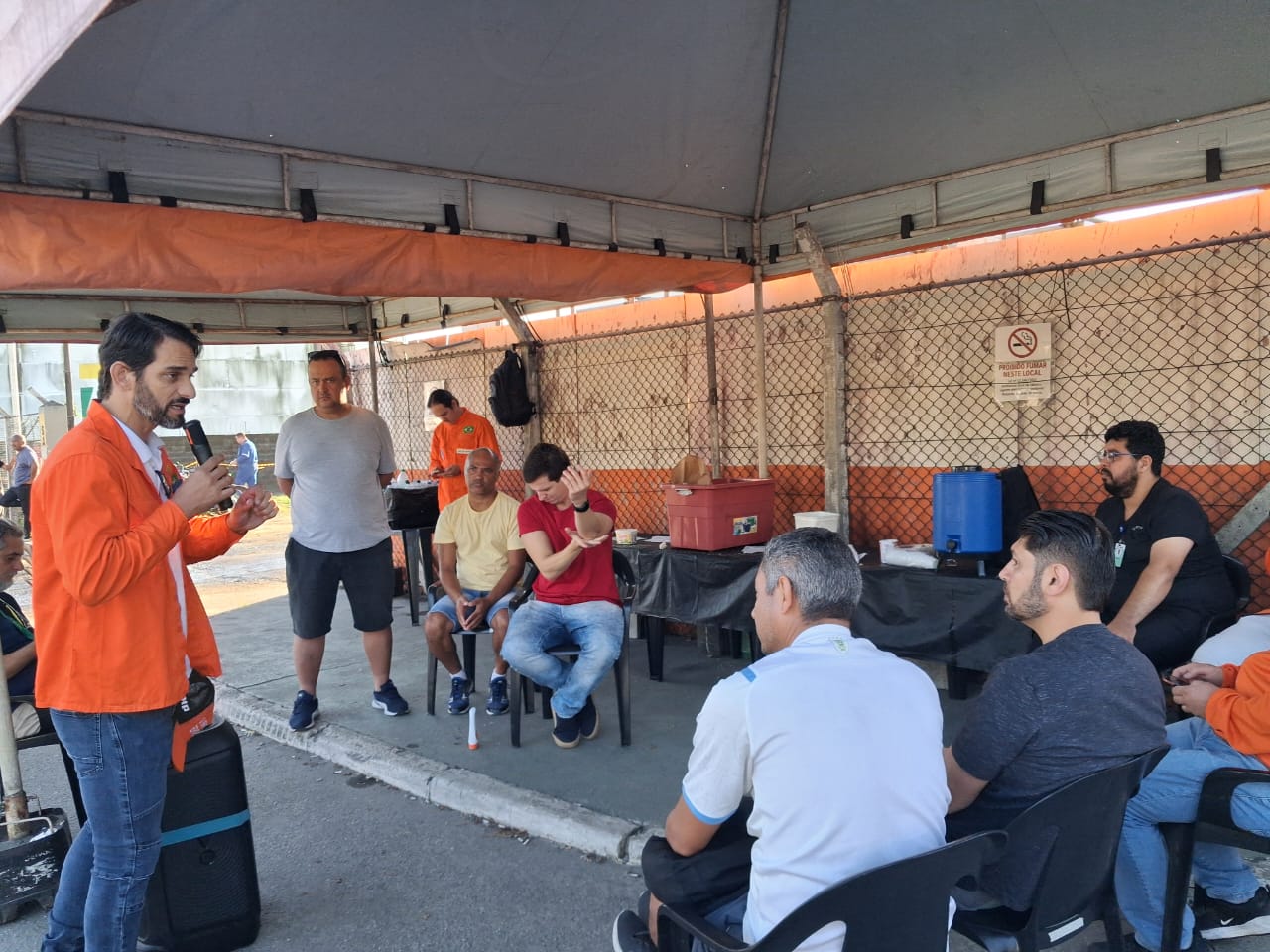 Semana de mobiliza��o, assembleias e atua��o sindical marca agenda da diretoria do Sindipetro-LP