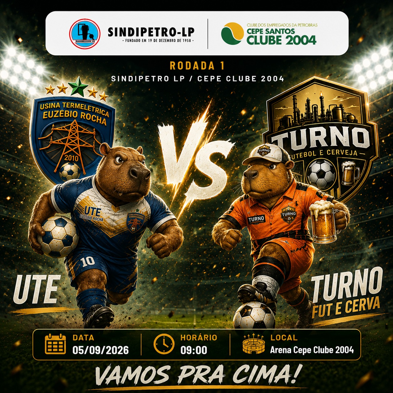 A bola vai rolar! Torneio de Futebol Society come�a neste s�bado (5) no Cepe Clube 2004