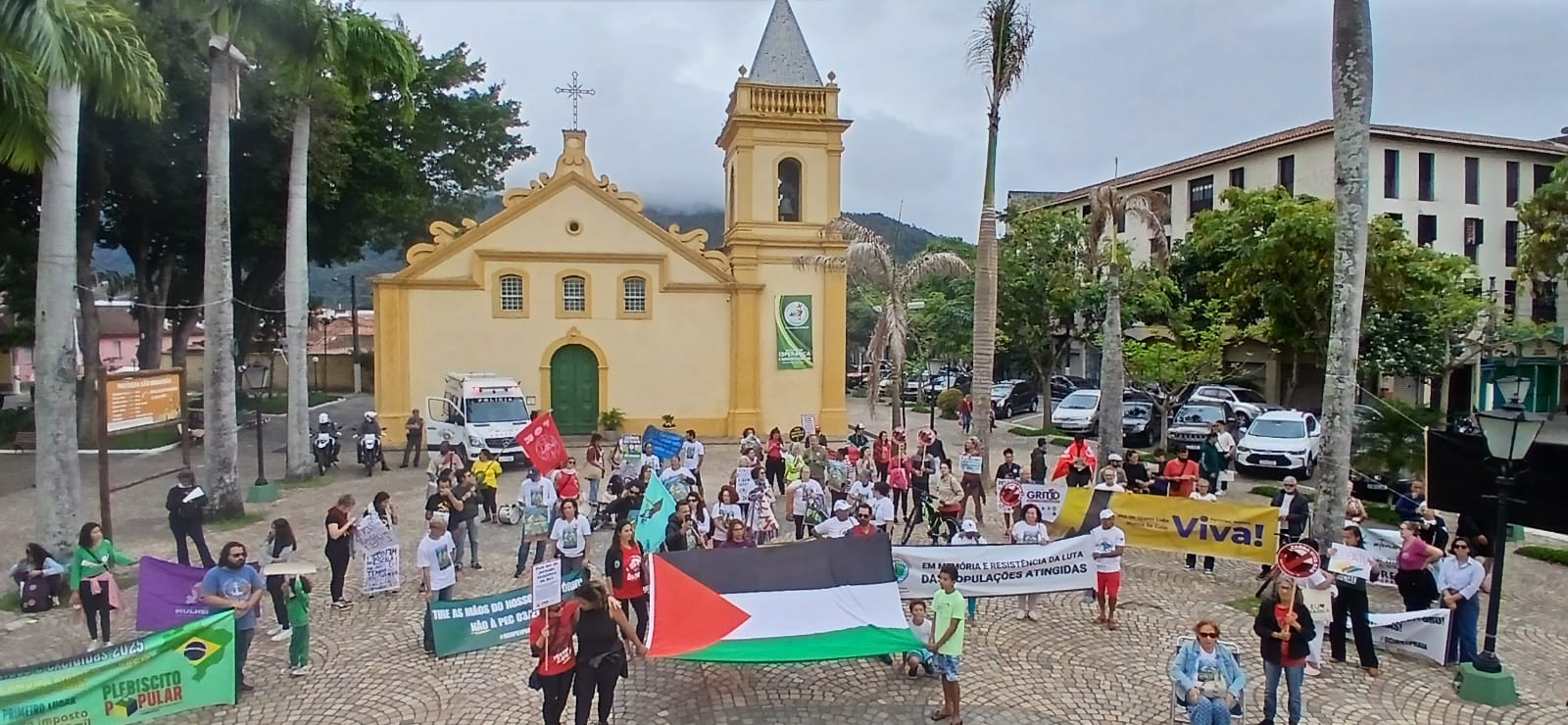 Sindipetro Litoral Paulista participa e apoia o32� Grito dos Exclu�dos e Exclu�das em S�o sebasti�o e S�o Vicente