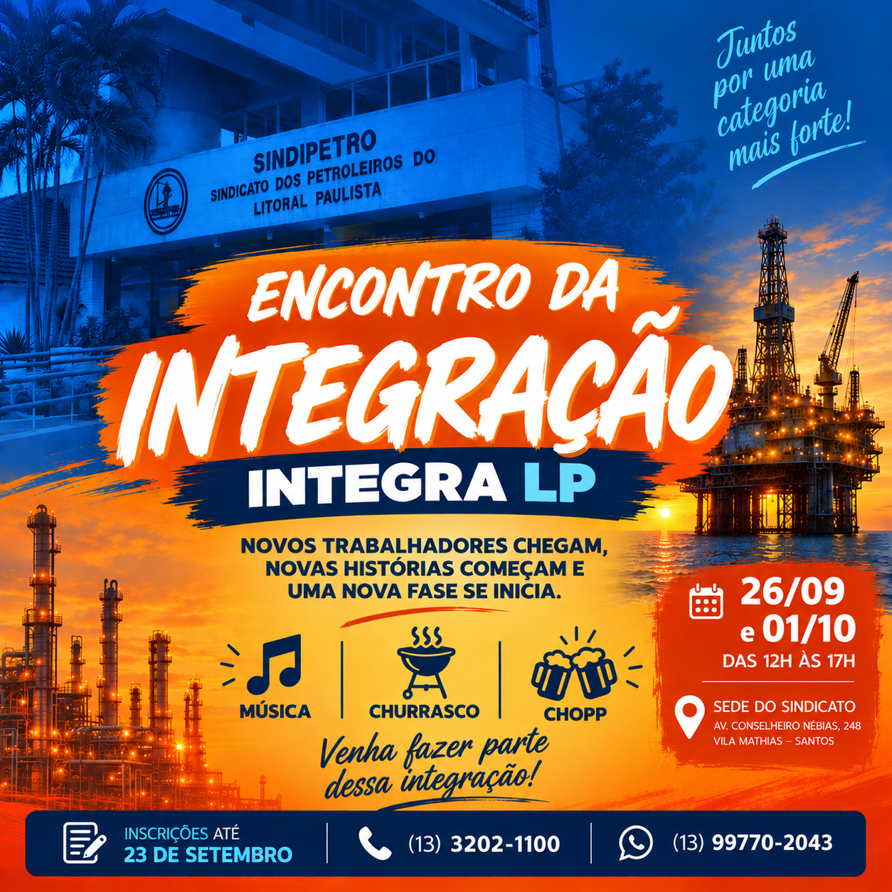Encontro da Integração – Integra LP promove confraternização para trabalhadores e famílias em Santos
