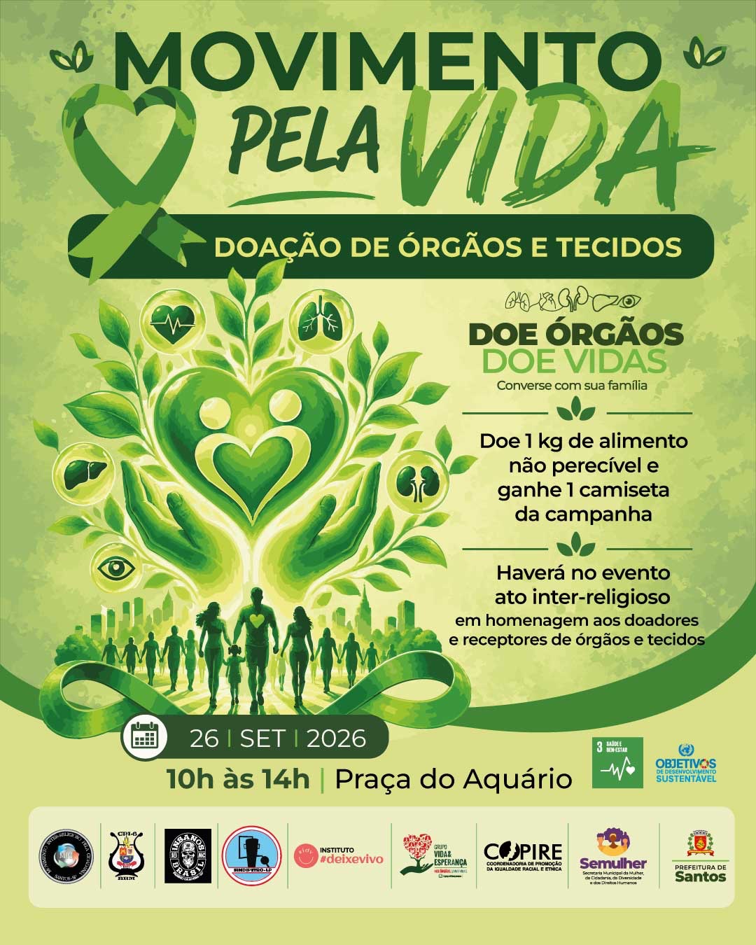 Sindipetro apoia Caminhada Setembro Verde com empréstimo de estrutura e reafirma compromisso social