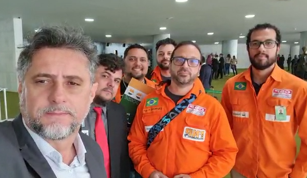 Federao Nacional dos Petroleiros (FNP) permanece em Braslia cumprindo a agenda da Brigada Petroleira