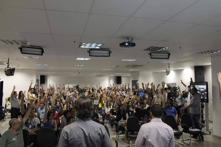 Todo apoio � mobiliza��o dos trabalhadores da EBC