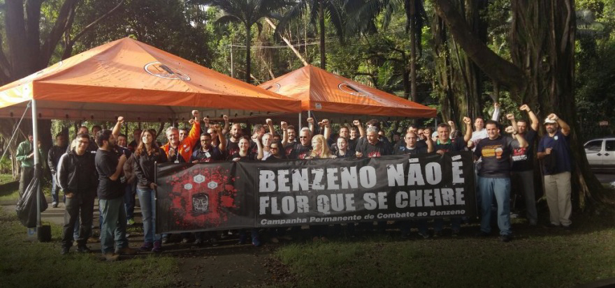 Sindipetro-LP realiza atos no Dia Nacional de Luta Contra a Exposio ao Benzeno
