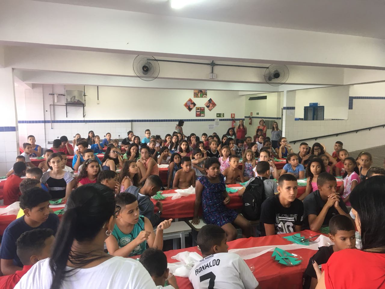 Escola Pblica de Praia Grande realiza Festa de Natal com apoio do Sindipetro-LP