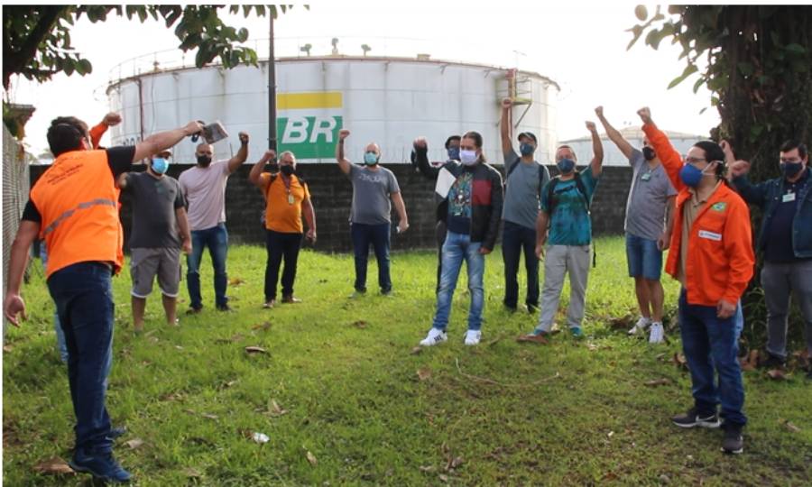 Bases do LP realizam Dia Nacional de Mobilizaes em apoio  greve da PBio, Pilar/Furado e contra punies