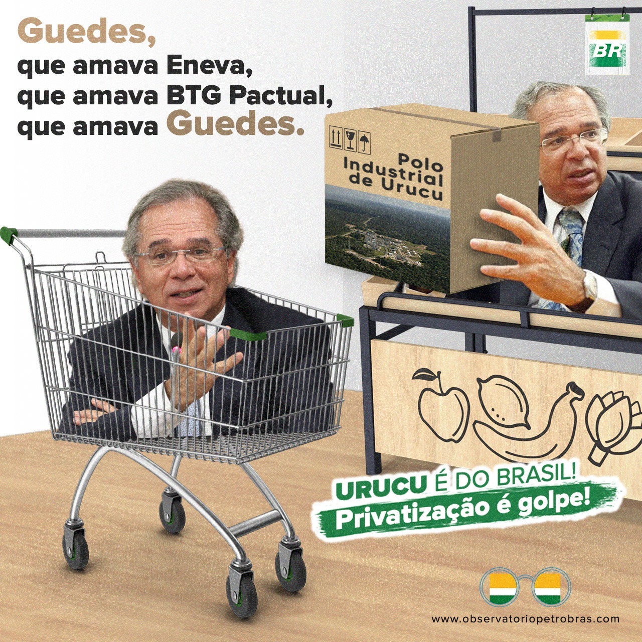 Empresa ligada a Paulo Guedes  a mais cotada para a compra do Polo de Urucu 