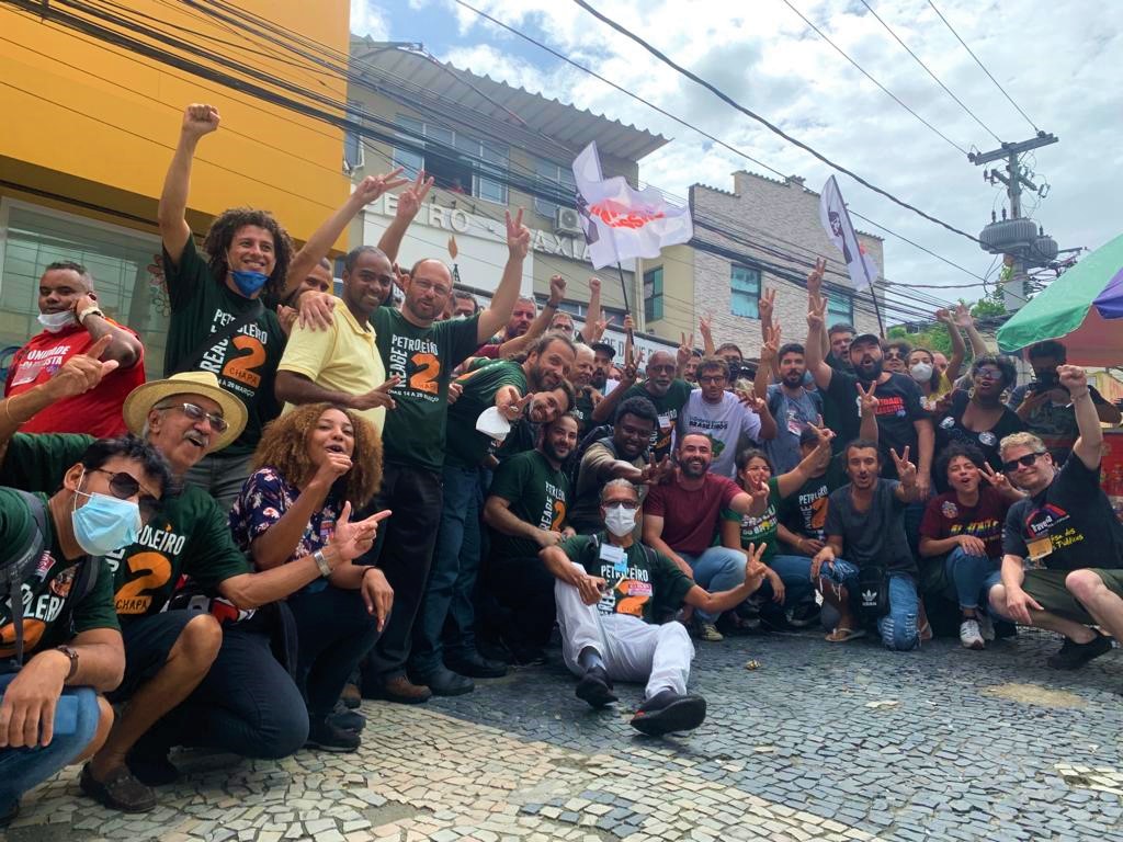 Chapa 2, apoiada pelo Sindipetro-LP e sindicatos da FNP ganha eleio para diretoria do Sindipetro Caxias