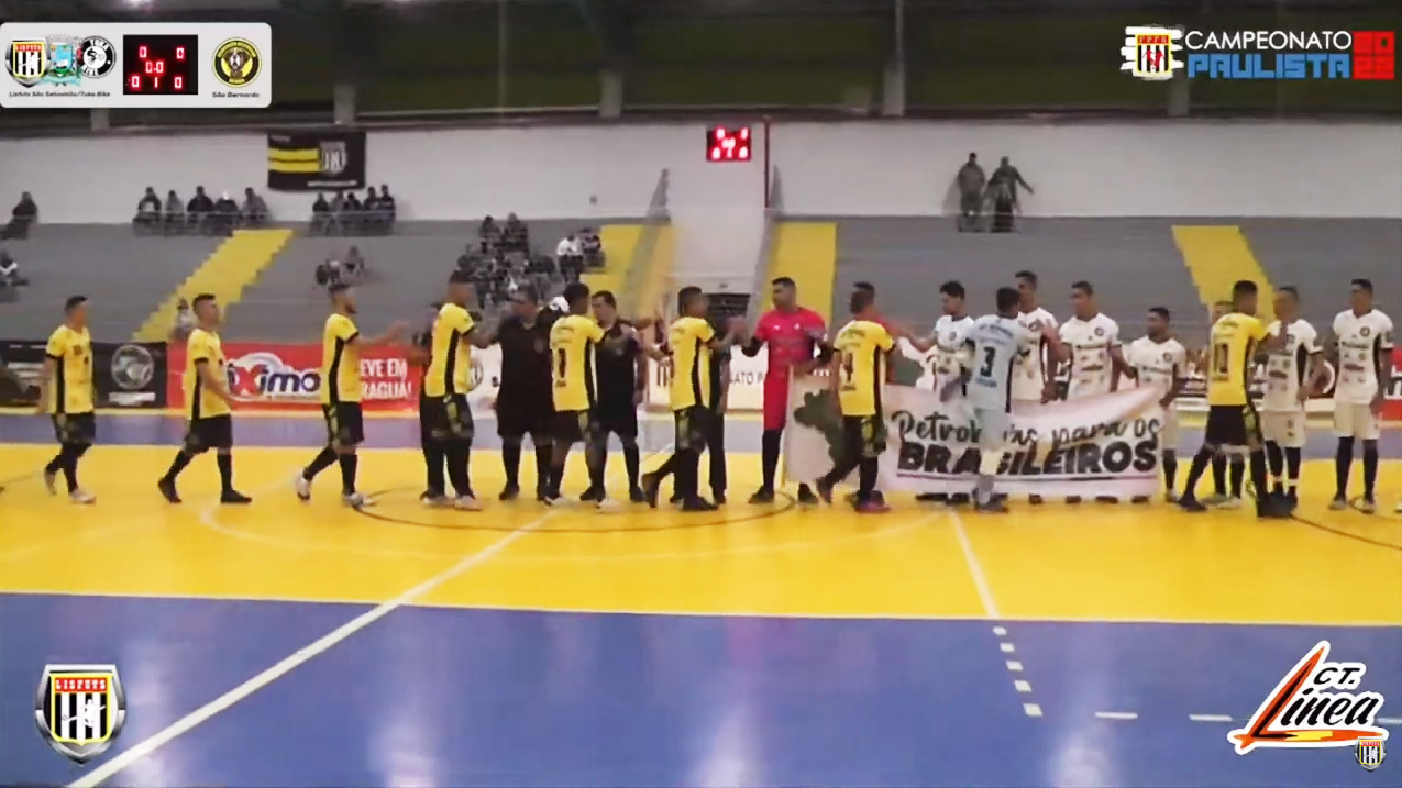 Em mais uma partida da Série A1 Divisão Especial de Futsal, campanha Petrobrás para os Brasileiros ganha a quadra