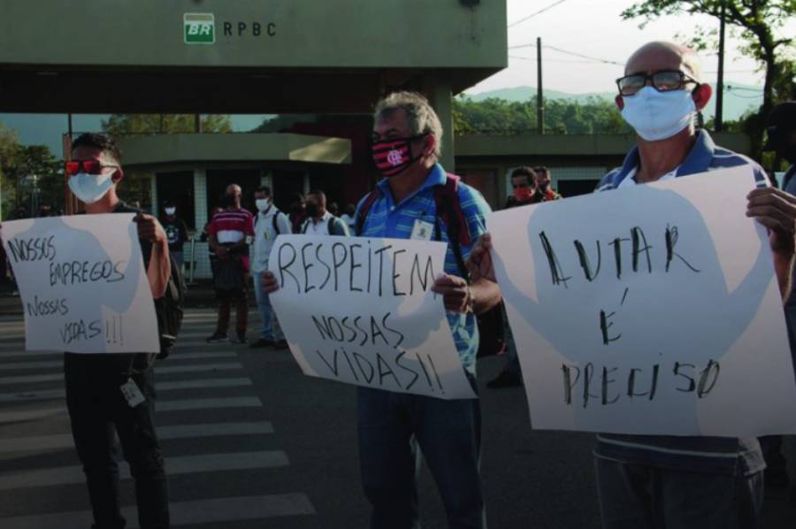  Petroleiros do LP aprovam mobilizaes e estado de greve e se somam ao ato nacional dos servidores pblicos no dia 24