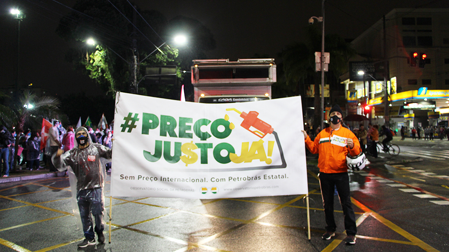 3J #ForaBolsonaro leva protestos em nove cidades do Litoral Paulista, com participao dos petroleiros