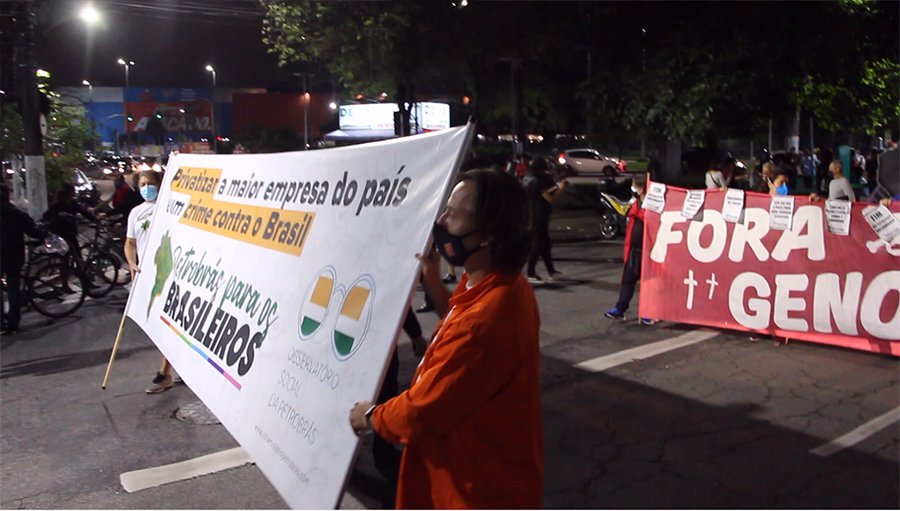Após ato no Sambódromo, em Santos, Sindipetro-LP terá caravana para Fora Bolsonaro em São Paulo 