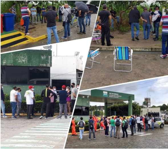Trabalhadores das unidades de Pilar e Furado, em Alagoas, entram no 2 dia de greve 